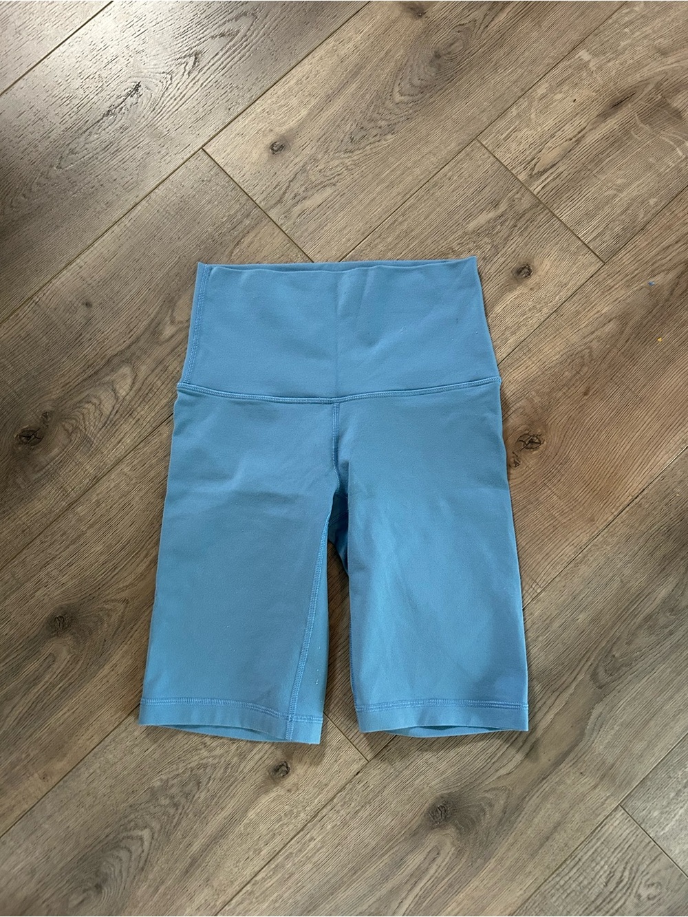 TNA High-Waist Light Blue Women’s Bike Shorts